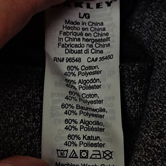 Oakley Mens Athletic Top NWT - Picture 7 of 9